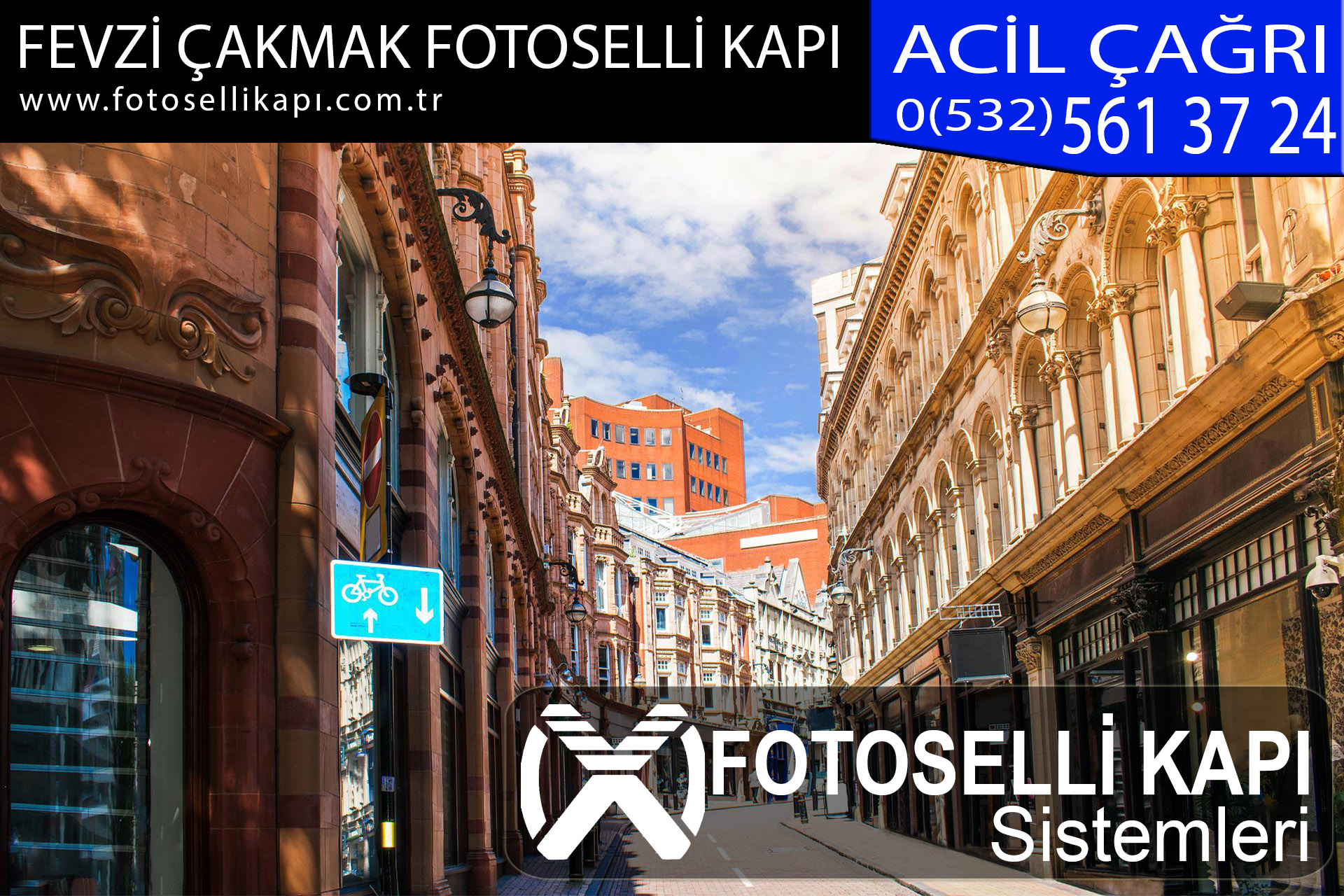 fevzi çakmak fotoselli kapı