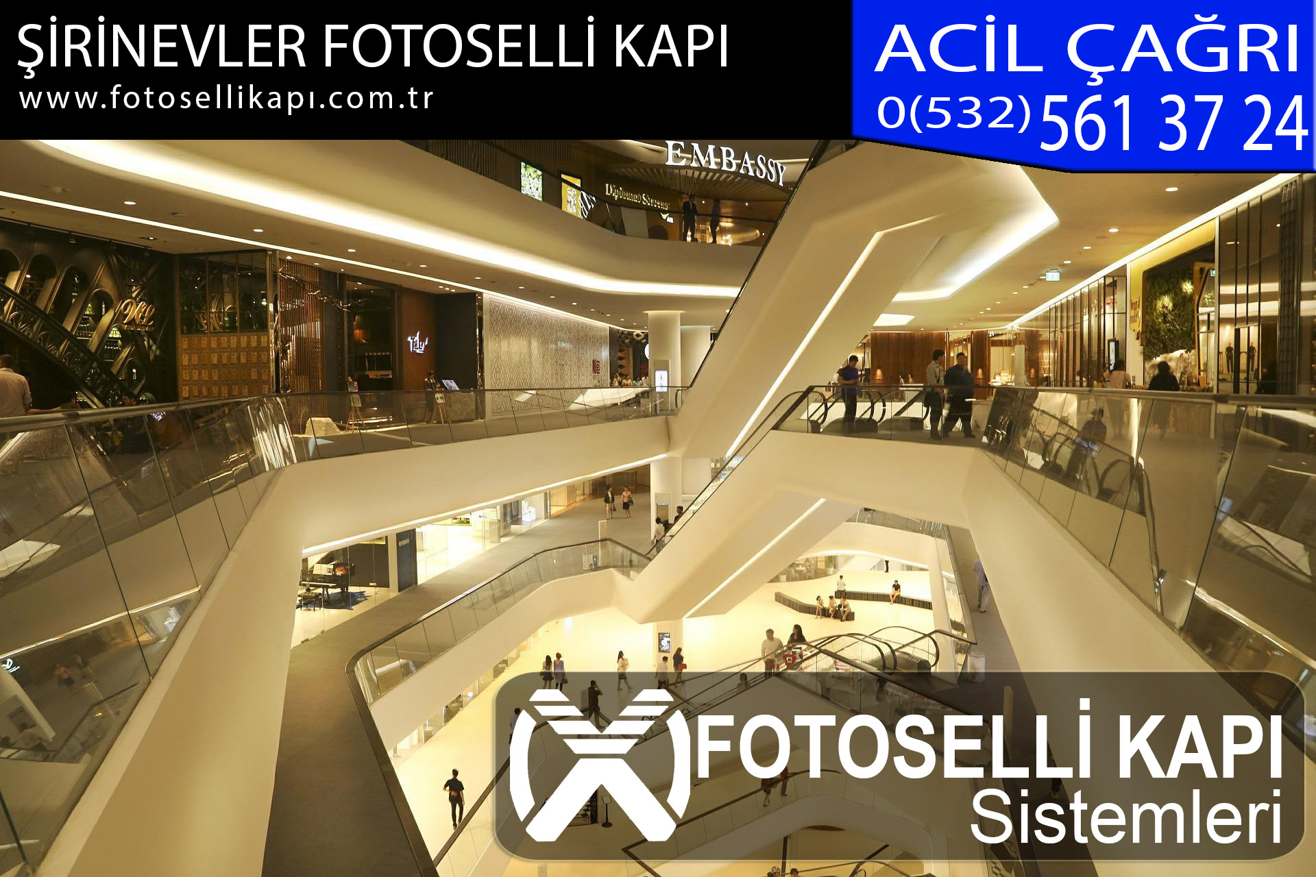 şirinevler fotoselli kapı