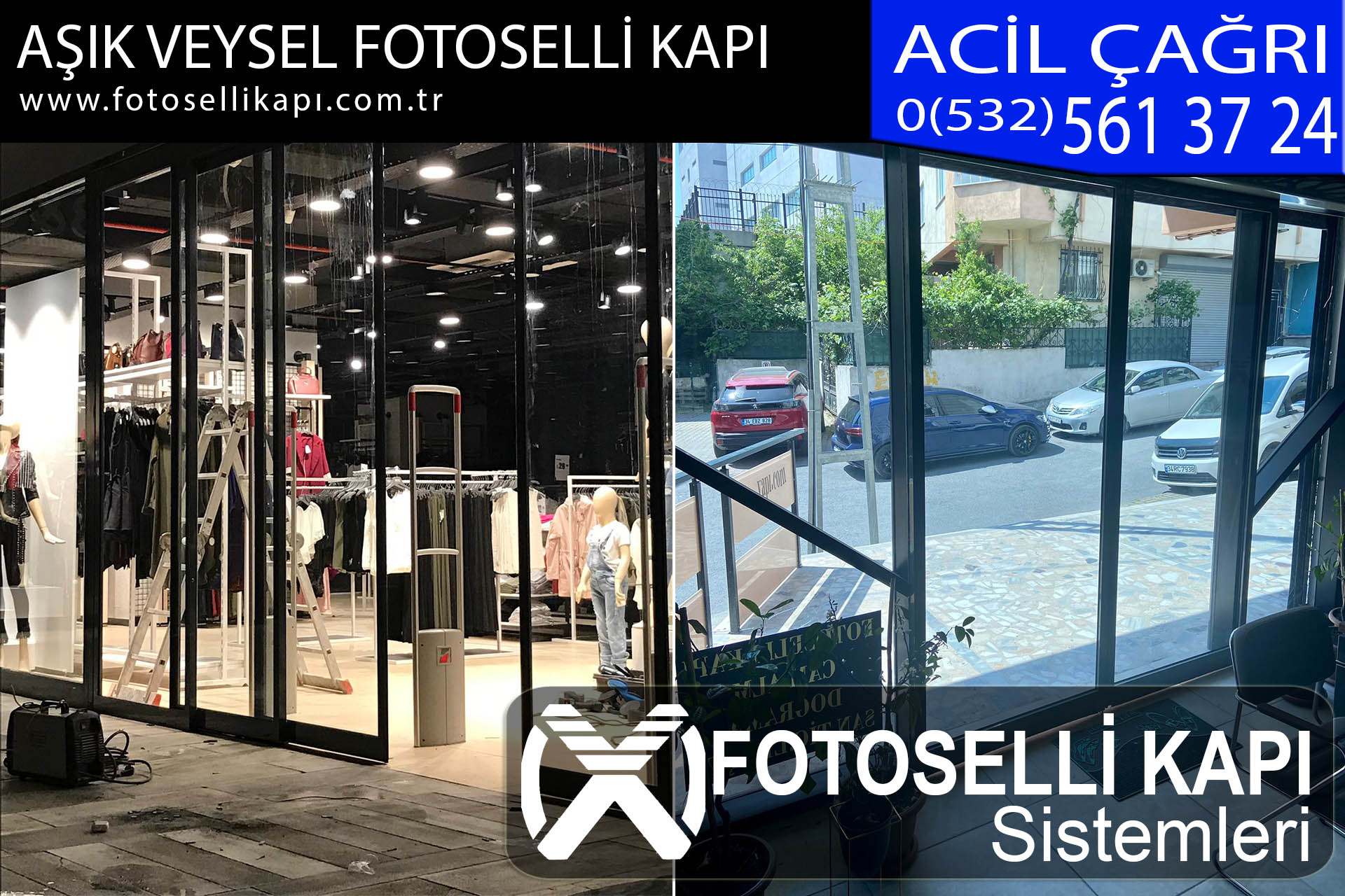 aşık veysel fotoselli kapı