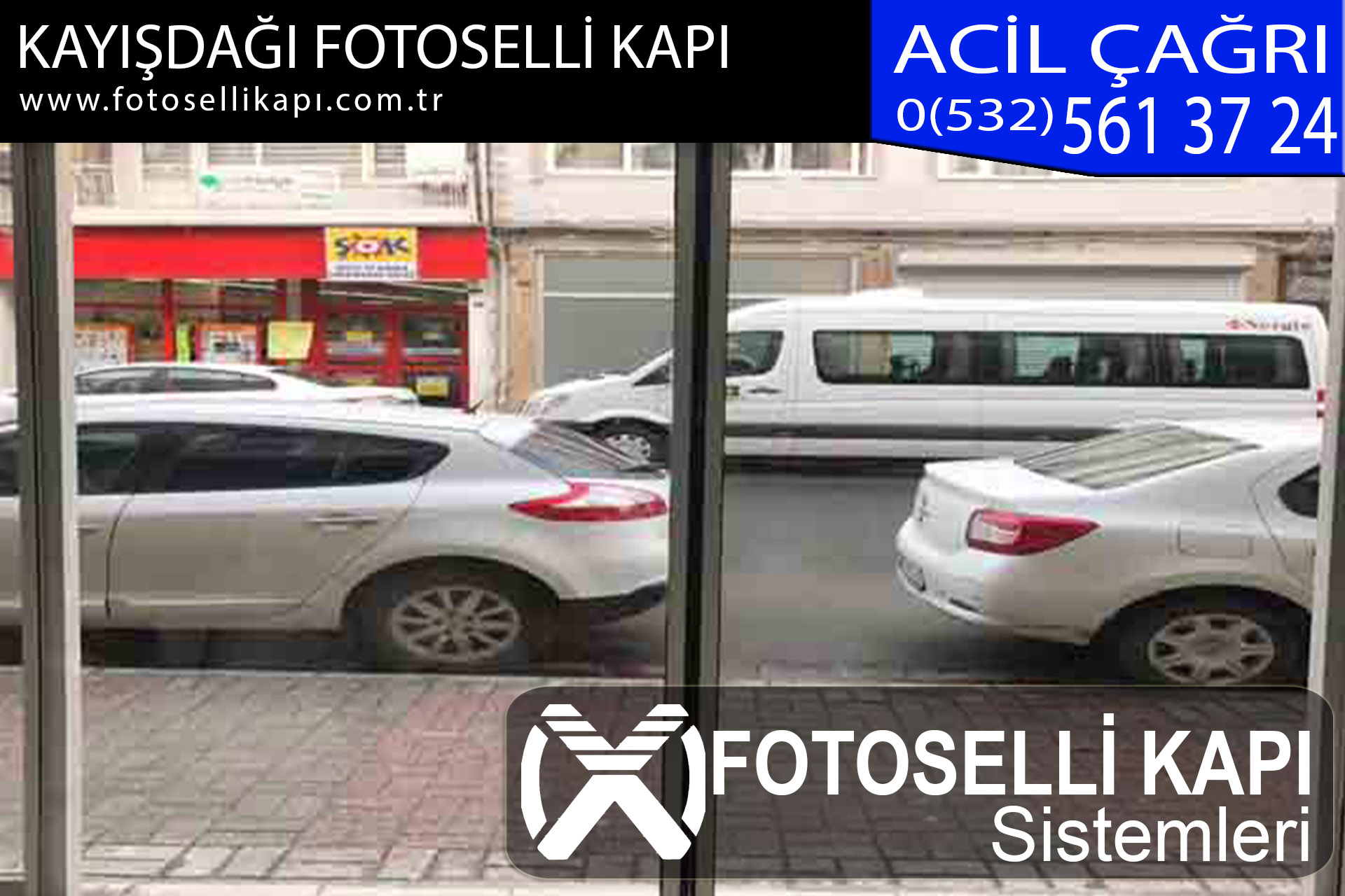 kayışdağı fotoselli kapı