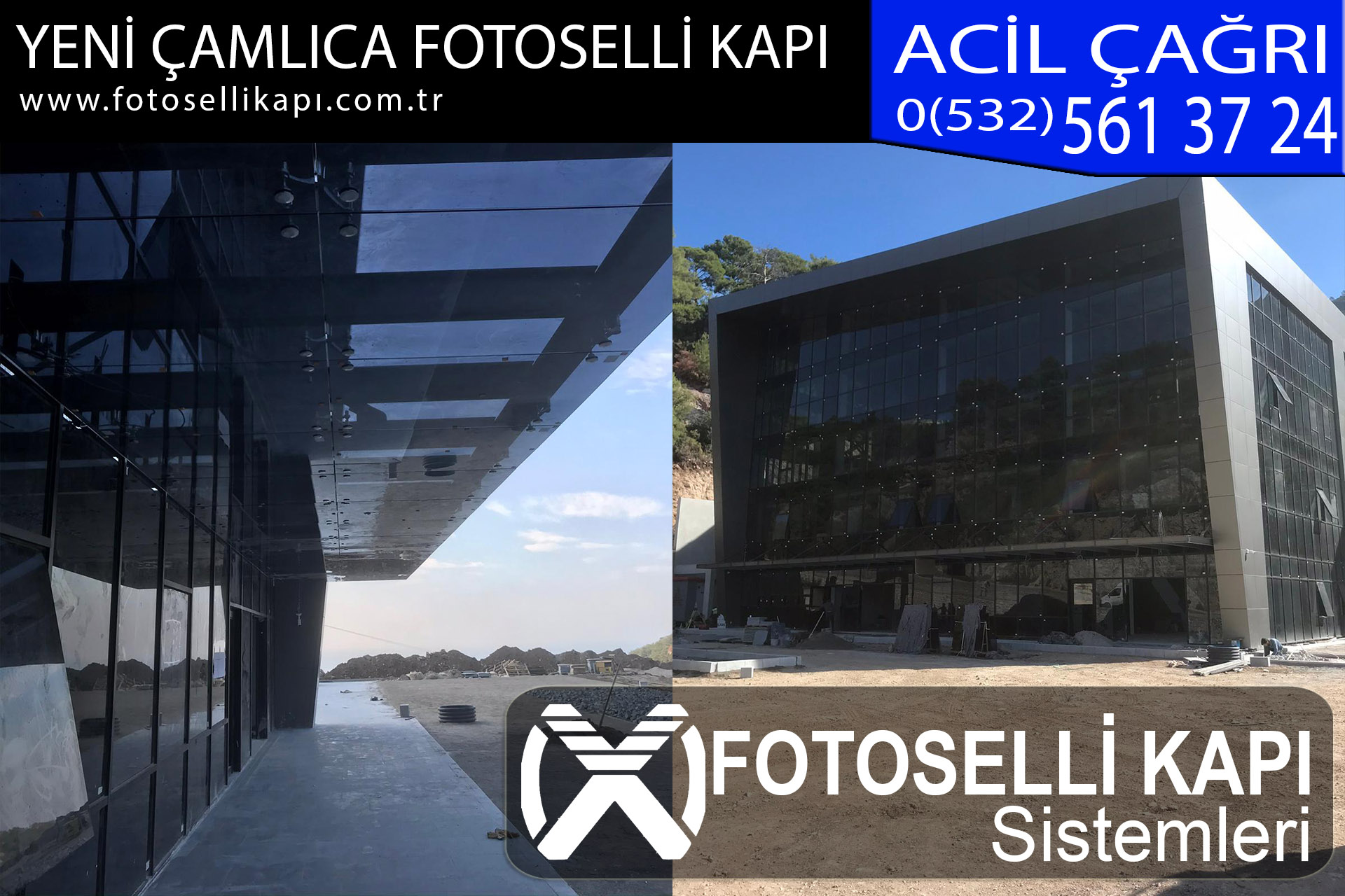 yeni çamlıca fotoselli kapı