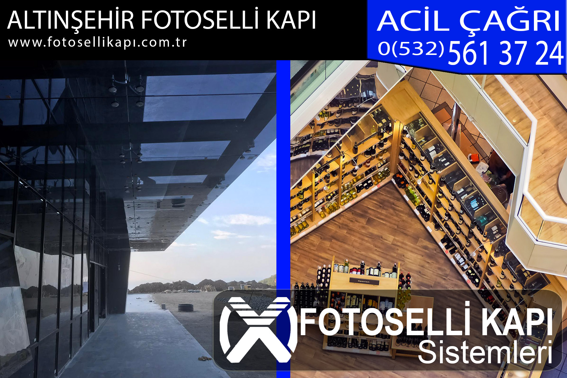 altınşehir fotoselli kapı