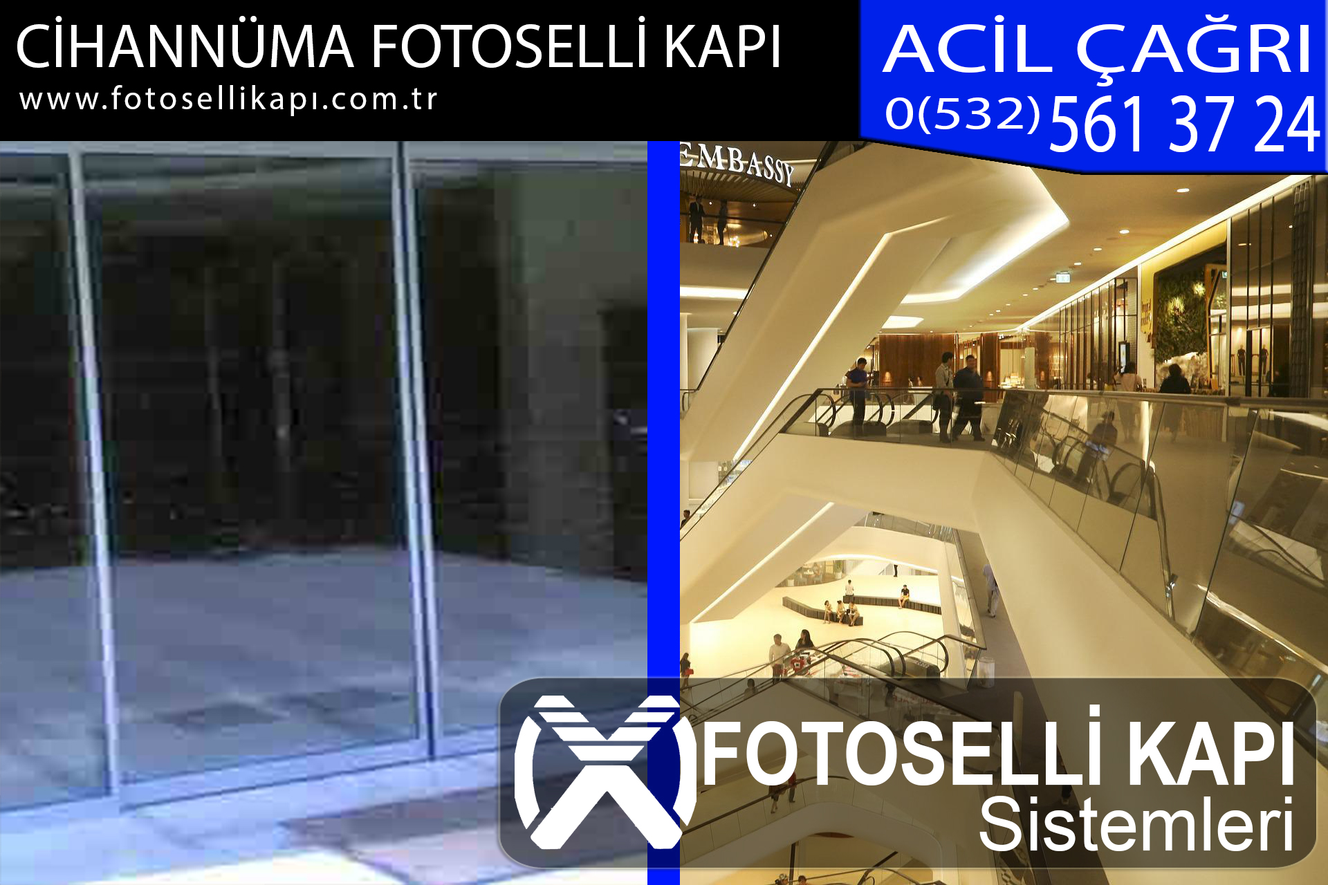 cihannüma fotoselli kapı