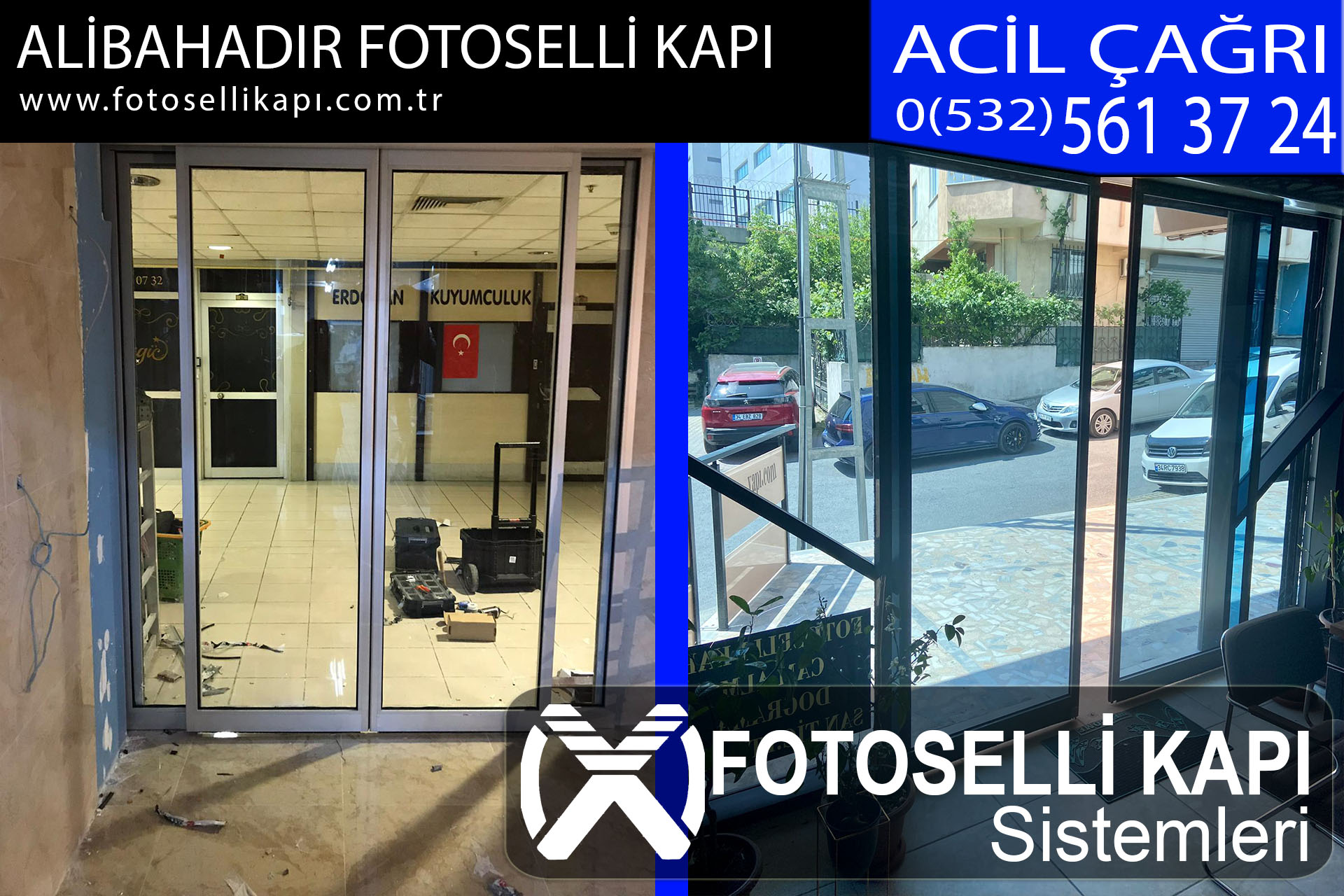 alibahadır fotoselli kapı