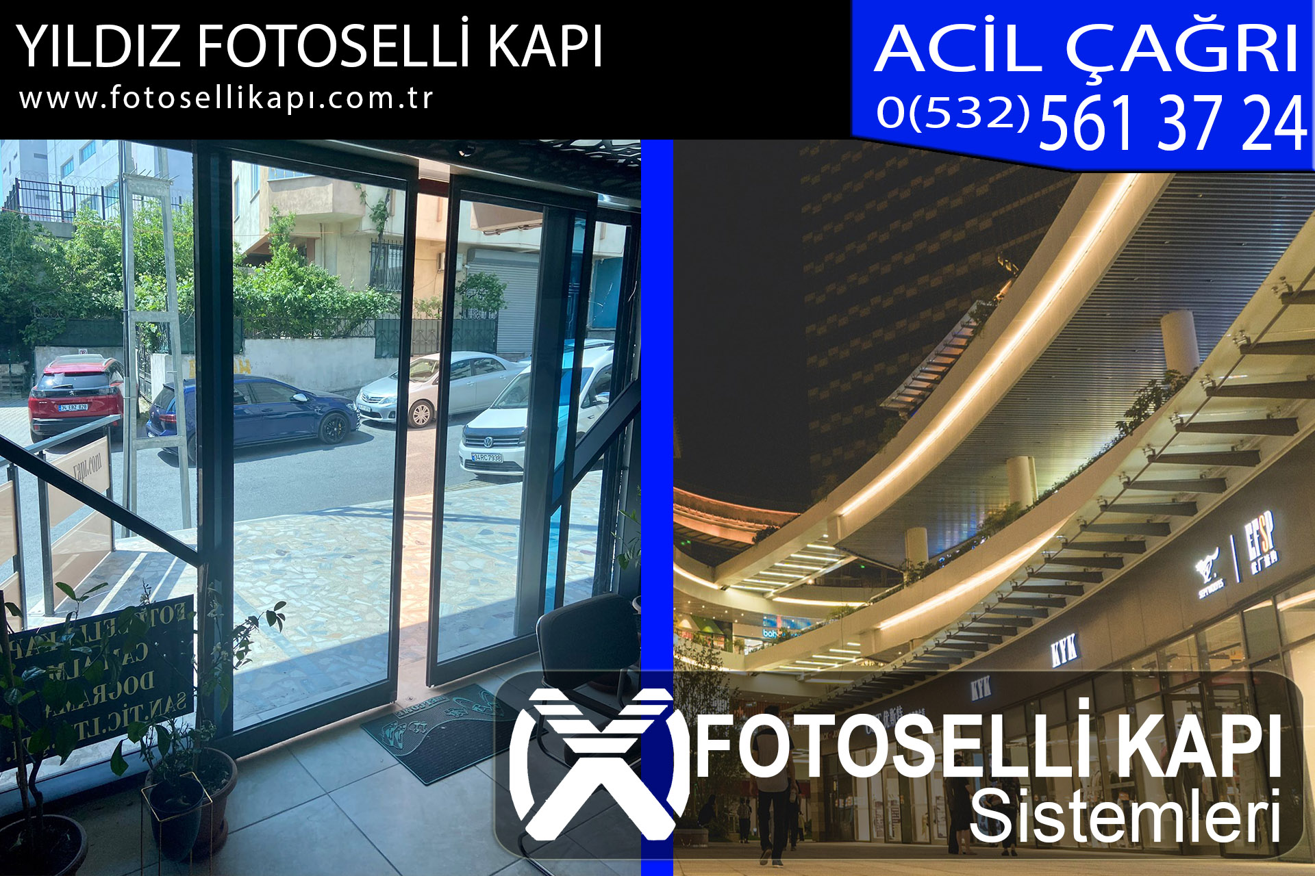 yıldız fotoselli kapı