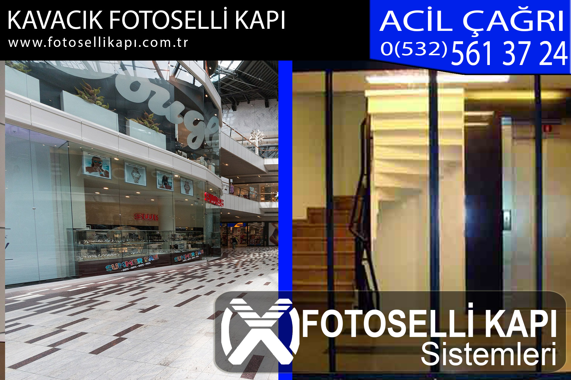 kavacık fotoselli kapı