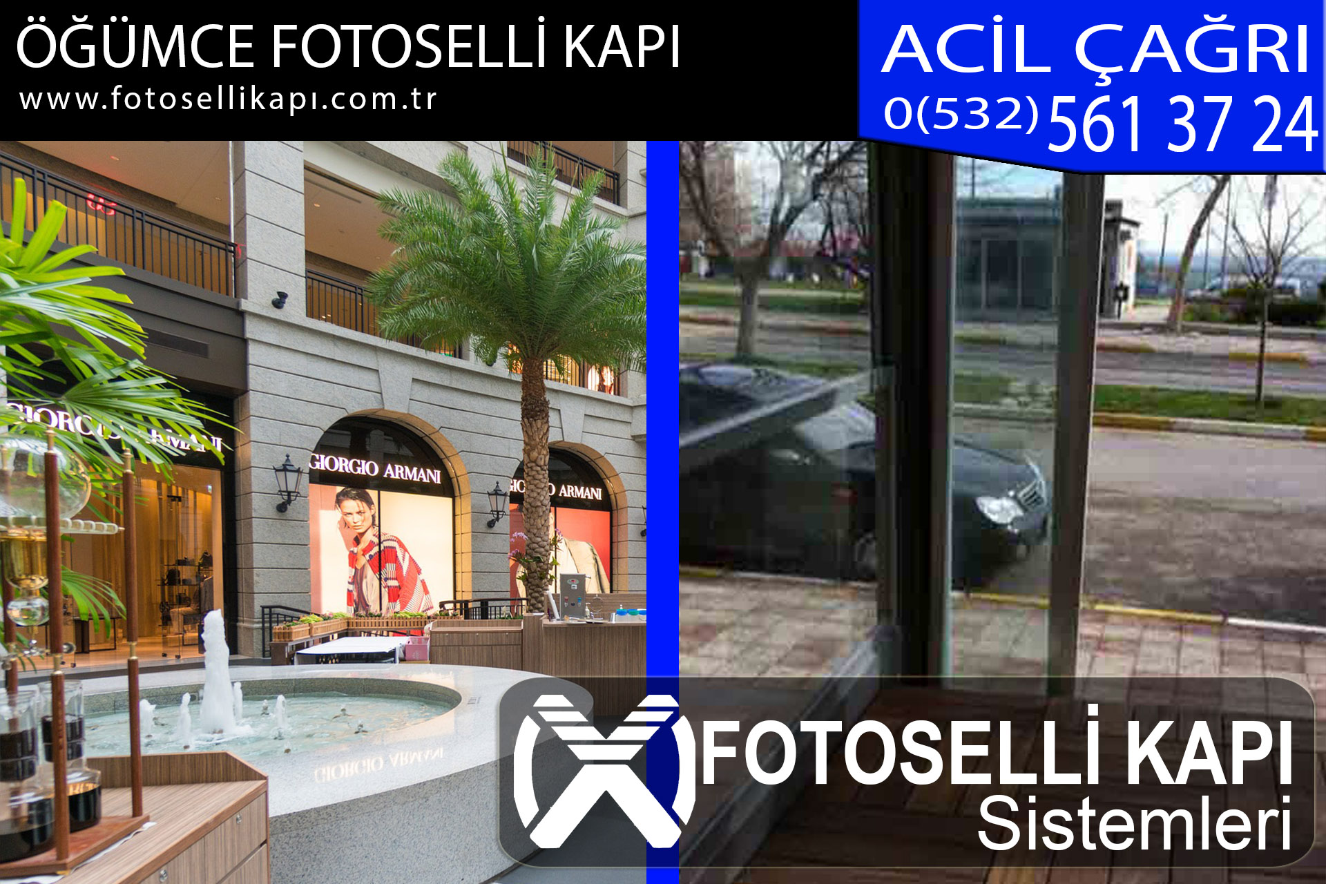 öğümce fotoselli kapı