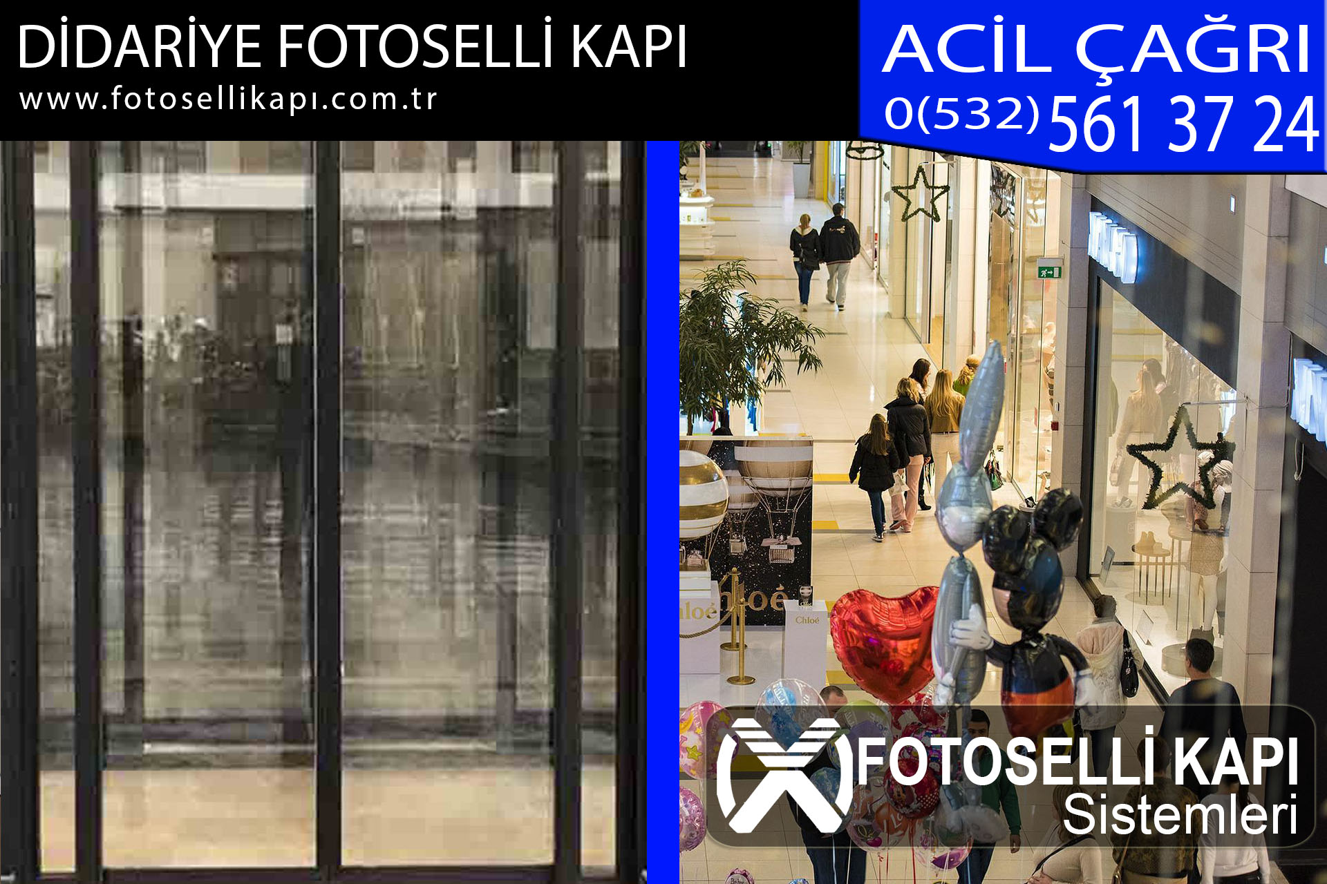 dizdariye fotoselli kapı