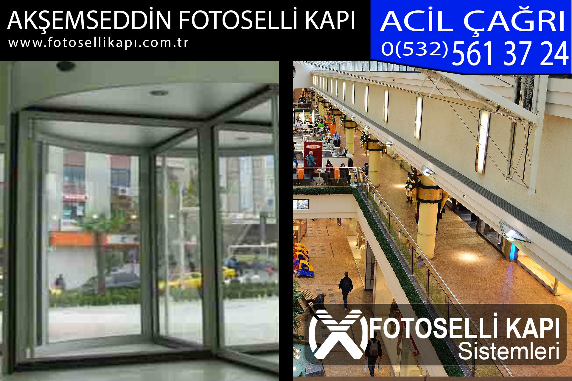 akşemsettin fotoselli kapı