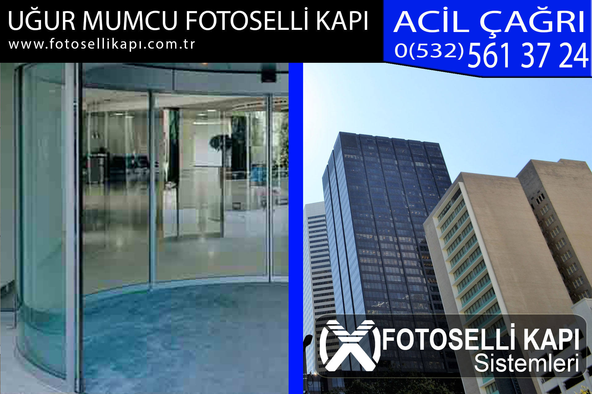 uğur mumcu fotoselli kapı