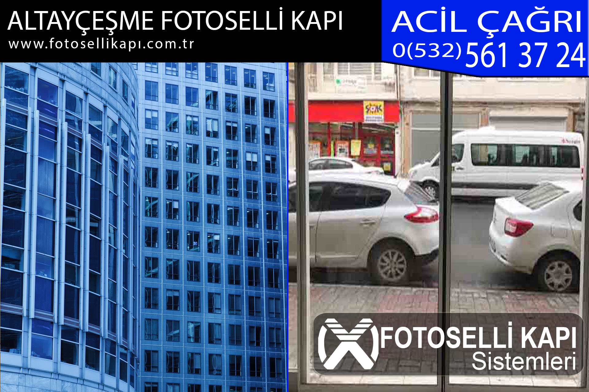 altayçeşme fotoselli kapı