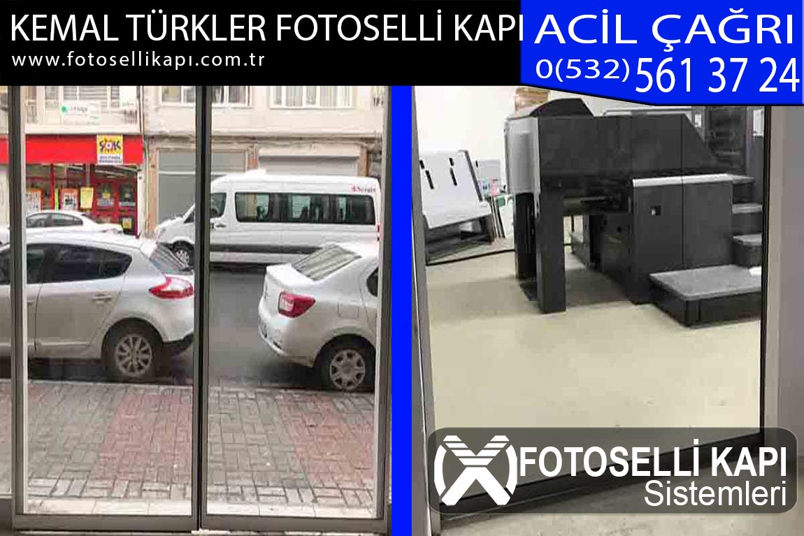 kemal türkler fotoselli kapı