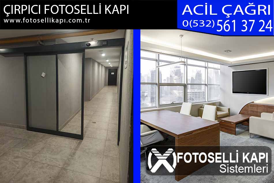 çırpıcı fotoselli kapı