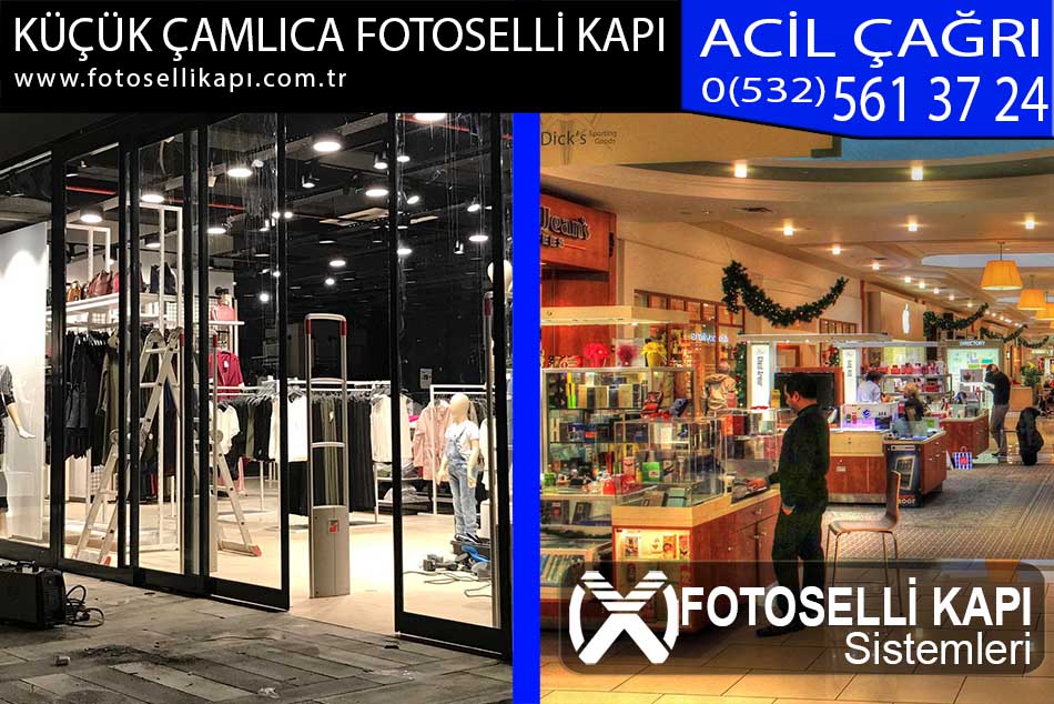 küçük çamlıca fotoselli kapı