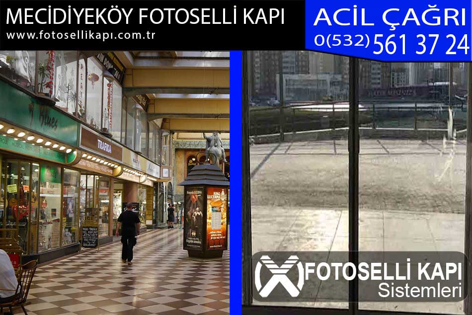 mecidiyeköy fotoselli kapı